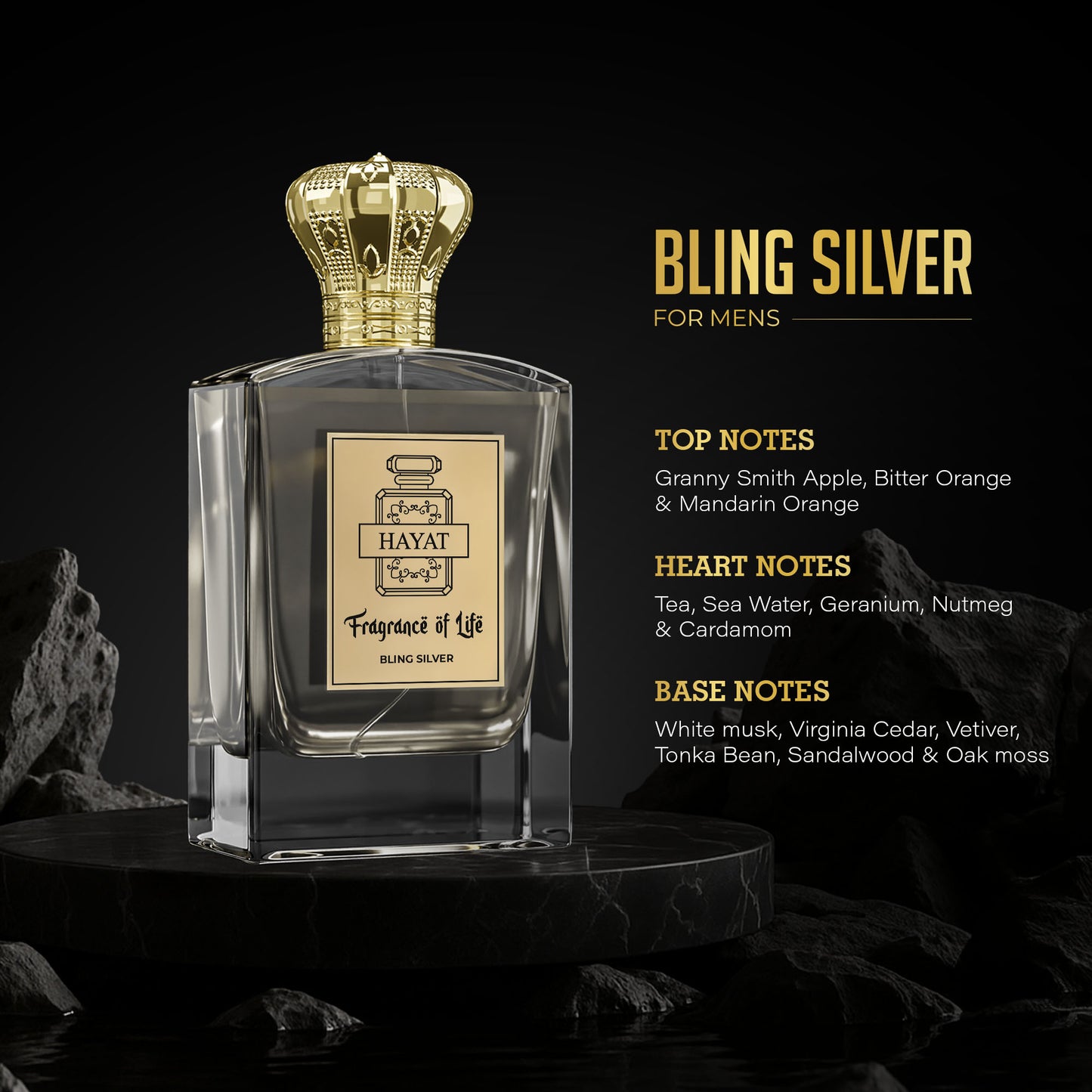 Bling Silver MEN (100 ML)